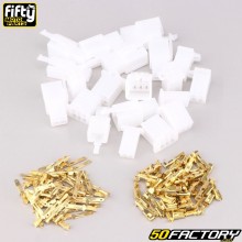 Connettori 2, 4, 6 pin (prese, 108 pezzi) Fifty