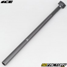 BMX bike recovery seatpost Ø27.2x600 mm ICE Relax black