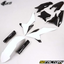 Kompletter Plastikbausatz KTM SX 125, 250, SX-F 350, 450 ... (seit 2025) UFO weiß und schwarz