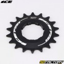 Pinhão de bicicleta BMX 18 dentes ICE Spx preto alumínio