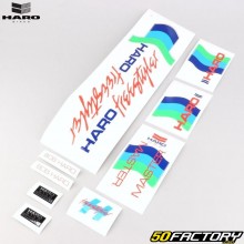 Haro Master 1984 BMX bike decoration kit white