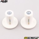 A&#39;ME white handlebar ends