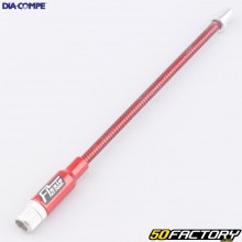 Tensor de cable de freno flexible rojo Dia-Compe para bicicletas BMX