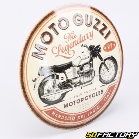 Moto Guzzi round decorative plate Ø35 cm