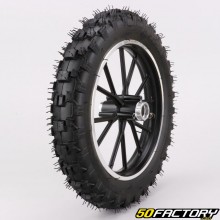 Tasca per ruota posteriore (2.50xNUMX). cross nera