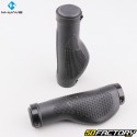 Puños ergonómicos Lock-On para bicicleta MWave Cloud Ergo Fix negro