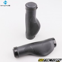 Impugnature ergonomiche Lock-On M-bikeWave Cloud Ergo Fix nero