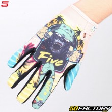 Handschuhe cross Kind Five MXF4 Mono Venedig Sonnenuntergang