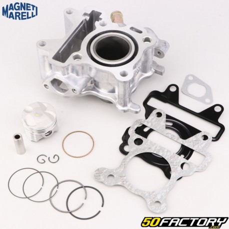Cilindro de pistão de alumínio Ø38 mm MBK Nitro,  Ovetto,  Yamaha Aerox e o 50 4T Magneti Marelli da Neo