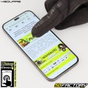 4Square Street Handschuhe Striker CE-geprüftes Motorrad schwarz