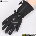 Luvas aquecidas RockMotocicletas pretas aprovadas pela CE