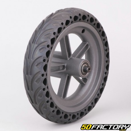 Complete rear wheel for Xiaomi M365 scooter Pro (black tire)