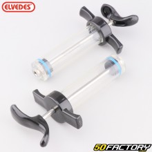 Elvedes Mineral 20ml Professional Bicycle Disc Brake Bleed Syringes (2 Pack)