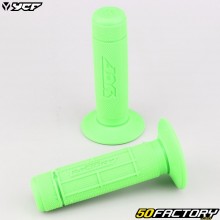 Manoplas de motocicleta em formato de YCF verde