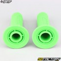 Y-shaped motorcycle gripsCF green