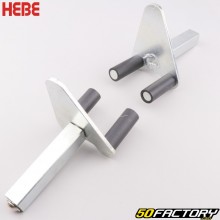 Supporti per cavalletto anteriore e posteriore Hebe tipo U
