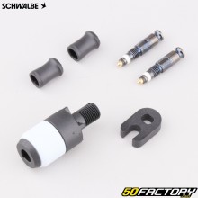 Válvulas de inflação Schwalbe Clik Valve e adaptador