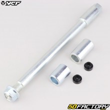 Complete front wheel axle with 170 mm fork yokes (2012 - 2015) YCF