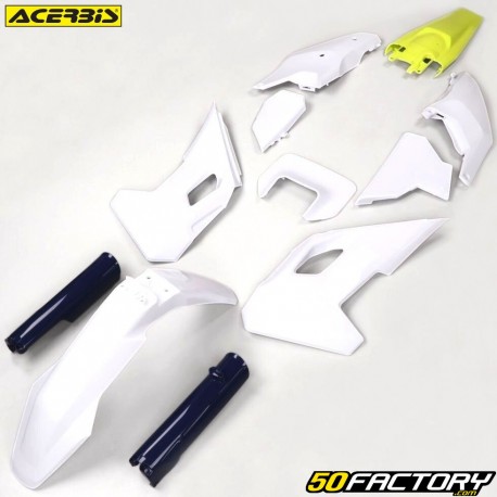 Husqvarna FE kit de plastico completo, TE 125, 250, 350 ... (desde 2024) Acerbis color blanco