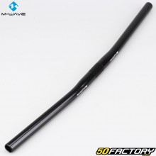 Aluminum bicycle handlebar Ø25.4 mm M-Wave MTB 620 mm black
