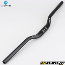Aluminum bicycle handlebar Ø31.8 mm M-Wave A-Rise 700 mm black