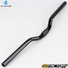 Aluminum bicycle handlebar Ø25.4 mm M-Wave Touring 600 mm black