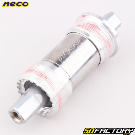 Movimento centrale per bicicletta, asse quadrato 113.5/68 mm Neco Axle (BSA)