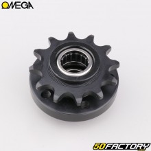 12 tooth drive pulley sprocket Peugeot 103 SP, MVL, MBK 51... CNC Omega Revo