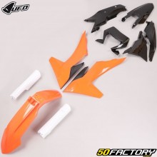 Kit plastiche completo KTM EXC, EXC-F 250, 300, 350, 450... (dal 2024) UFO arancione e nero