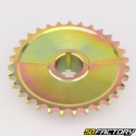 Corona 31 denti acciaio 428 Ø30 mm 2 pezzi karting KZ