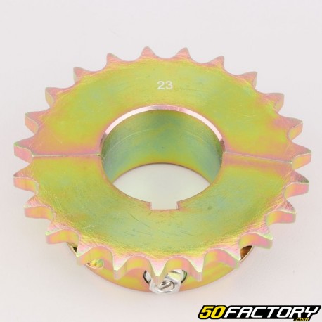 Corona 23 denti acciaio 428 Ø40 mm 2 pezzi karting KZ