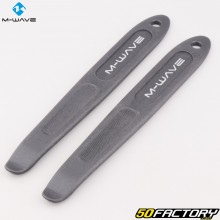 M-Kunststoff FahrradreifenheberWave schwarz (Packung mit 2)