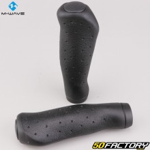 M - ergonomische FahrradgriffeWave Schwarzes Ergogel