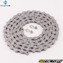 9-fach Fahrradkette 116 Glieder M-Wave grau