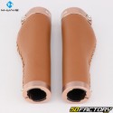 Impugnature ergonomiche Lock-On M-bikeWave Cloud Buff Fix marrone