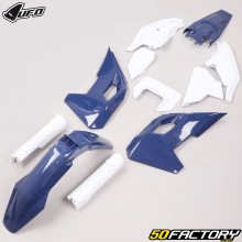 Husqvarna FE kit de plastico completo, TE 125, 250, 350 ... (desde 2024) UFO azul y blanco