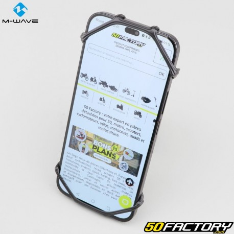 Supporto per telefono per bici, scooter, scooter, moto... M-Wave flettere