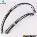 Front and rear mudguards for 28&quot; bikes M-Wave Mud Max Flex black 45 mm