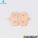 Pastillas de freno de bicicleta de metal sinterizado tipo Shimano Saint BR-M820, BR-M810... M-Wave