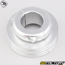 Polea de transmisión para bomba de agua de karting Righetti Ridolfi en aluminio gris para eje de Ø30 mm