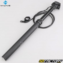 Canote telescópico de bicicleta Ø30.9 mm M-Wave Levitar EX com alavanca