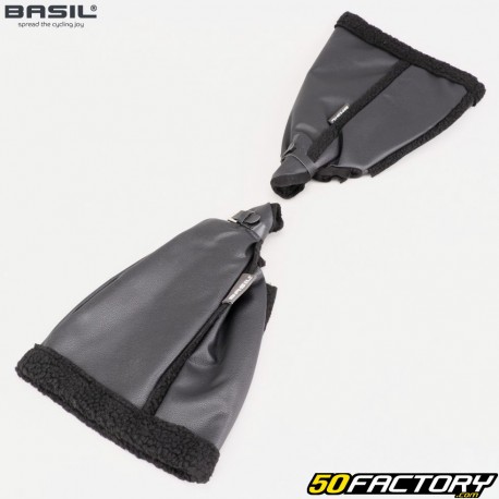 Coprimanubrio per bicicletta Basil nero