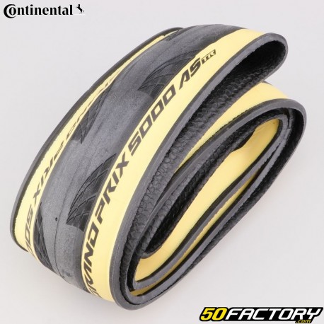 Neumático de bicicleta 700x32C (32-622) Continental GP 5000 All Season TLR paredes laterales beige con cuentas flexibles