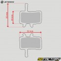 Organic bicycle brake pads type Avid BB7, Juicy... Promax