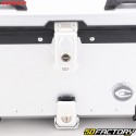 Top case Motocicleta de alumínio 40L, scooter universal Coocase X1 cinza (com platina)