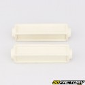 Lyotard type pedal pads Peugeot, Motobécane, Solex... cream gray