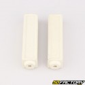 Lyotard type pedal pads Peugeot, Motobécane, Solex... cream gray