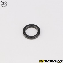 Aluminum front axle adjustment spacer for Ø17 mm spindle, thickness 5 mm, Righetti Ridolfi karting, black