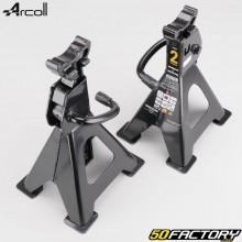 Arcoll 268-418mm Rack and Pinion Jacks (2 Ton) (Set of 2)