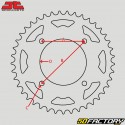 Corona in acciaio 41 denti 520 Honda Varadero, KTM Duke 125... Pignoni JT